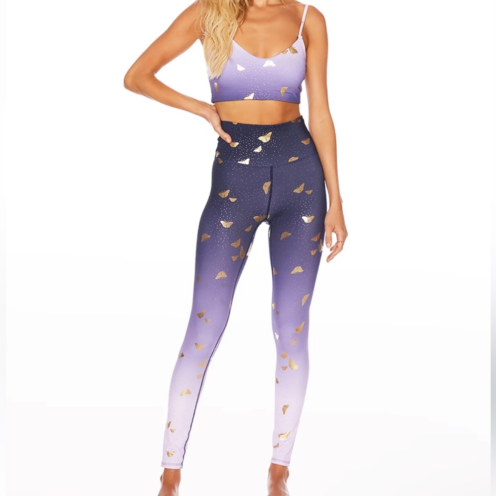 Piper Legging in Orchid Bloom Ombré Beach Riot